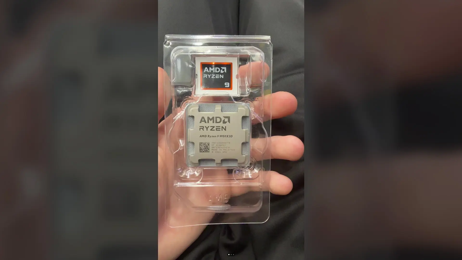 Amazon Alıcısı 3D Baskı Sahte Ryzen 9 9950X3D Aldı