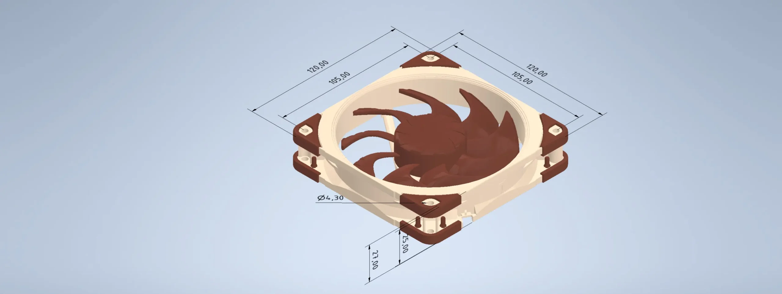 Noctua Ücretsiz 3D Modellerini Mühendisler ve Yaratıcılar İçin Sunuyor